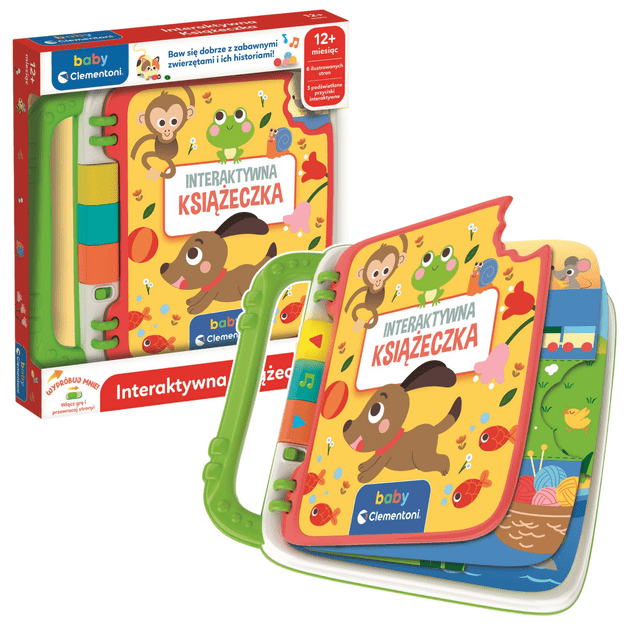 Interactive Animals Book Polish Language &ndash; Clementoni 50388