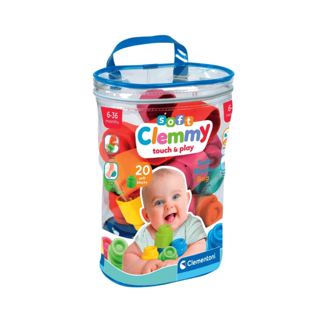 20 minkštų kaladėlių „Clementoni“ 17877 1