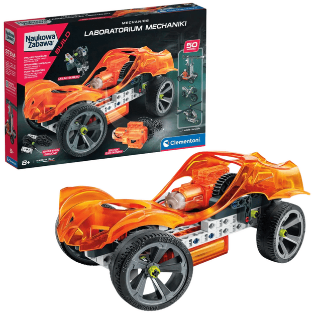 Mokslas ir žaidimai – mechanikos laboratorija Clementoni 50872