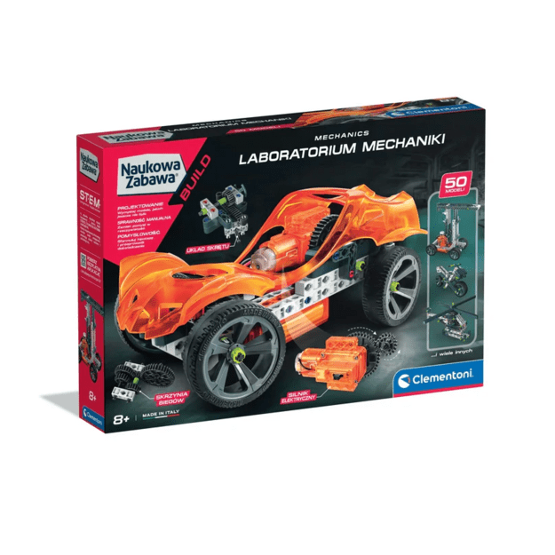 Mokslas ir žaidimai – mechanikos laboratorija Clementoni 50872 1
