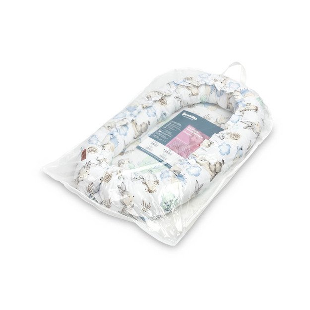 KŪDIKIŲ LIZDAS AKSOMAS 80X45 PASIVAIKŠČIOJIMAS MĖLYNA 6