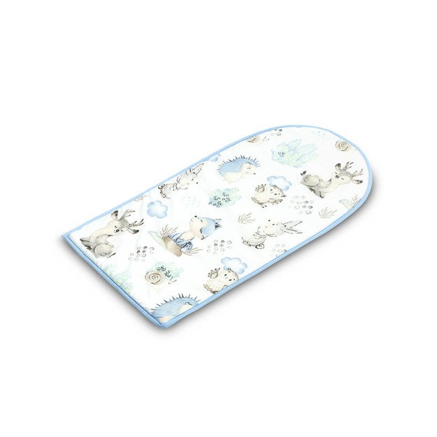 KŪDIKIŲ LIZDAS AKSOMAS 80X45 PASIVAIKŠČIOJIMAS MĖLYNA 4