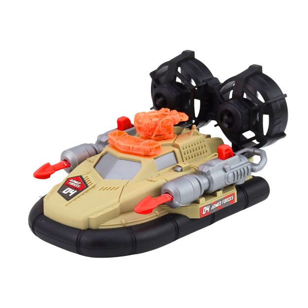 Military Set Army Truck Tank Hovercraft Soldier 4