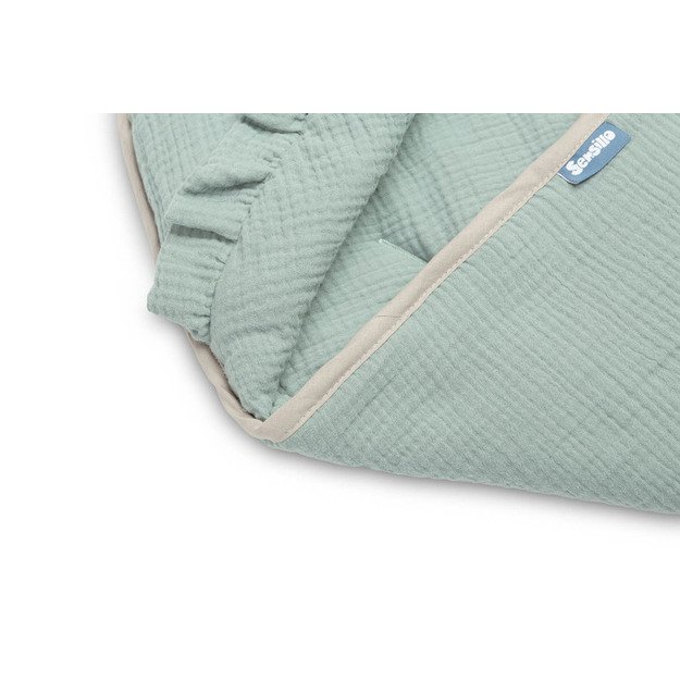 MUSLINO SĖDYNĖS APKLOTAS CHAKI SPALVOS 3