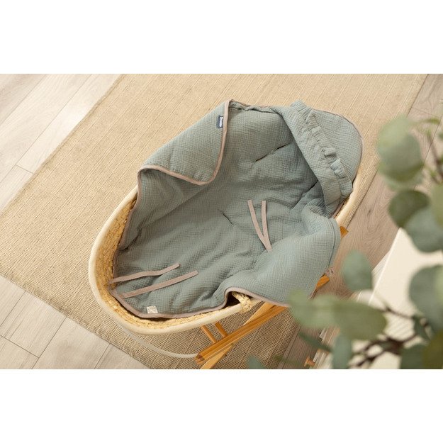 MUSLINO SĖDYNĖS APKLOTAS CHAKI SPALVOS 5