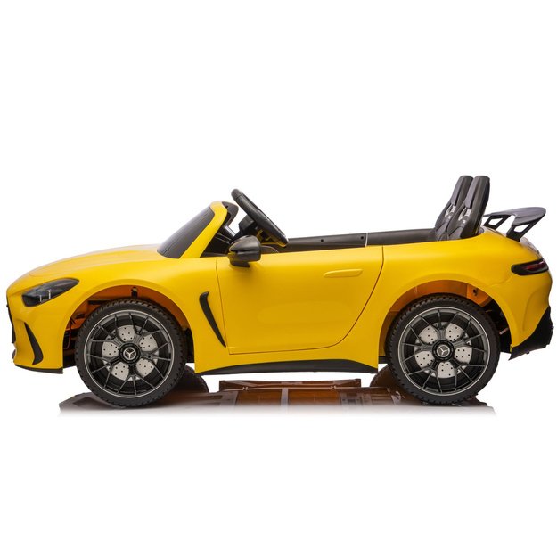 Mercedes GT63 AMG DK-GT63 24V Battery-Powered Car, Yellow 7