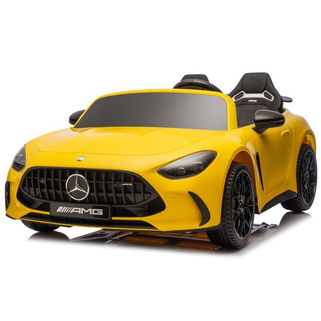 Mercedes GT63 AMG DK-GT63 24V Battery-Powered Car, Yellow 1