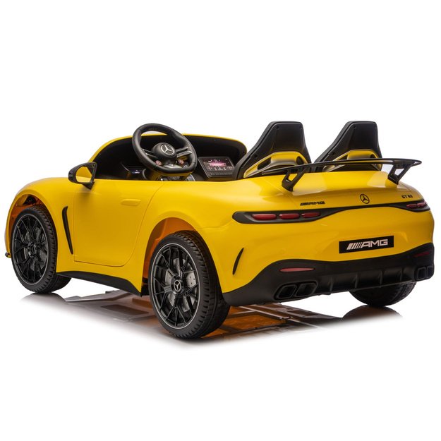 Mercedes GT63 AMG DK-GT63 24V Battery-Powered Car, Yellow 6