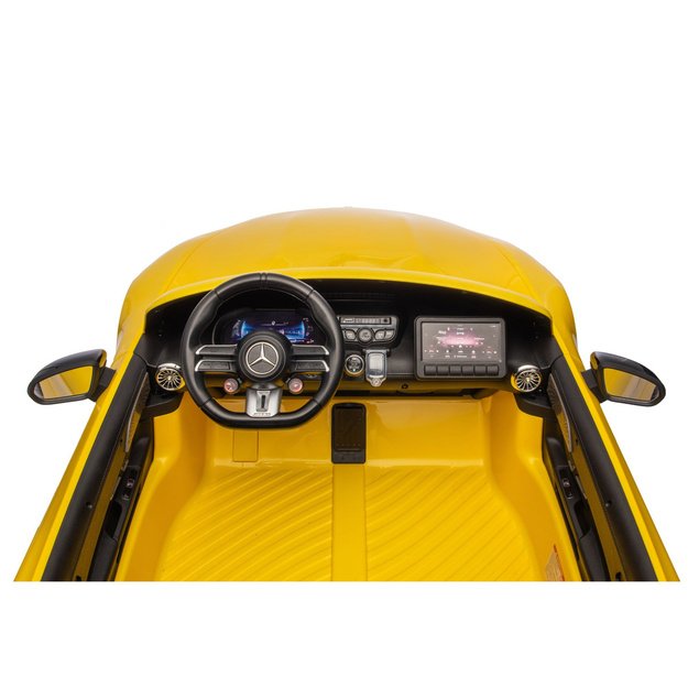 Mercedes GT63 AMG DK-GT63 24V Battery-Powered Car, Yellow 10