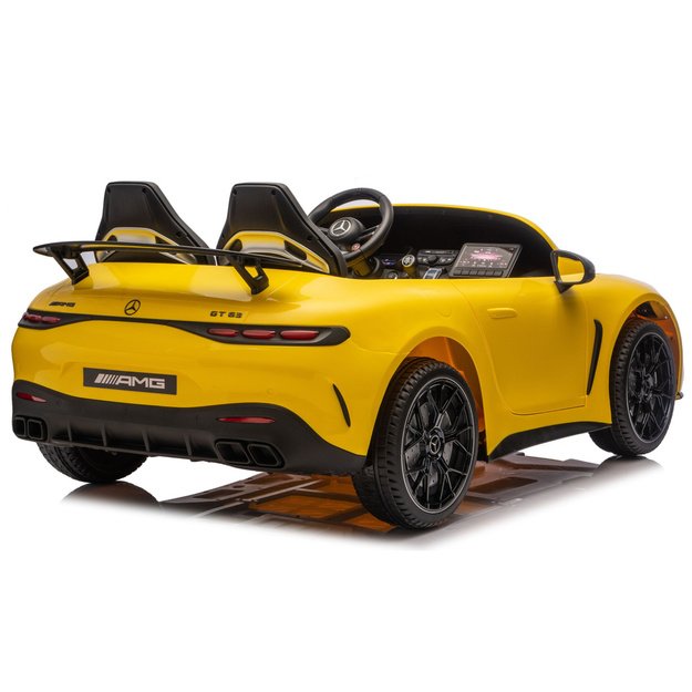 Mercedes GT63 AMG DK-GT63 24V Battery-Powered Car, Yellow 8