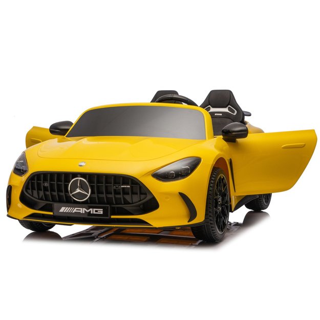 Mercedes GT63 AMG DK-GT63 24V Battery-Powered Car, Yellow 4