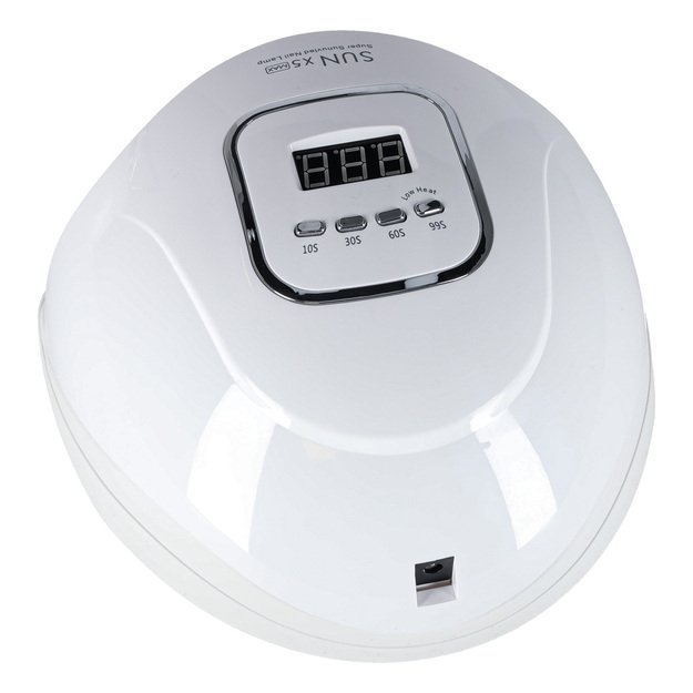 Nagų lempa Sun X5 UV 45 LED 150W manikiūro hibridai geliai 3