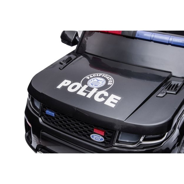 Akumuliatorinė transporto priemonė BBH-021, policinė, juoda 8