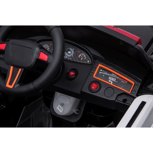 Akumuliatorinė transporto priemonė BBH-021, policinė, juoda 11