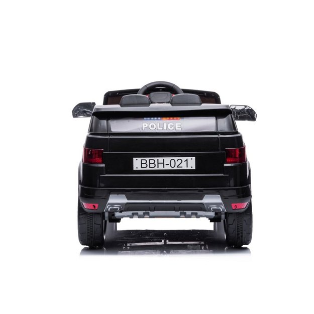 Akumuliatorinė transporto priemonė BBH-021, policinė, juoda 2