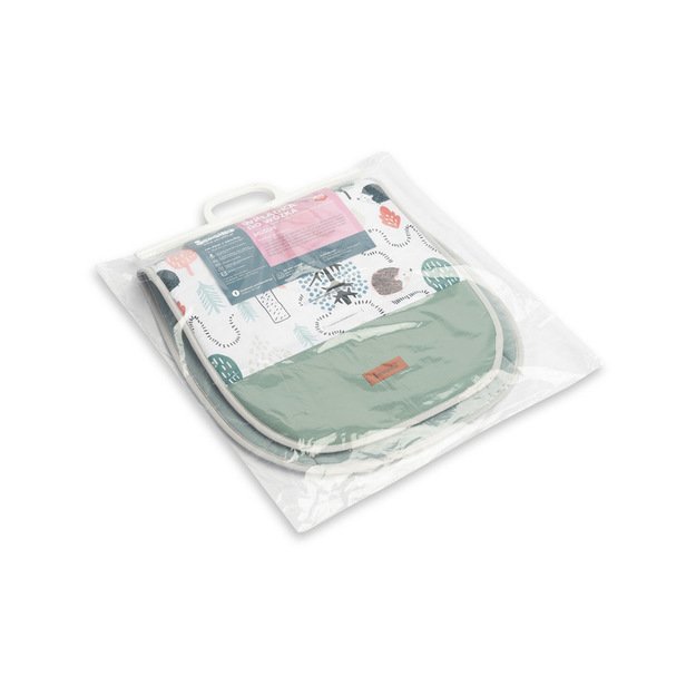 MUSLIN INSERT FOR A STROLLER - EMERALD HEDGEHOG