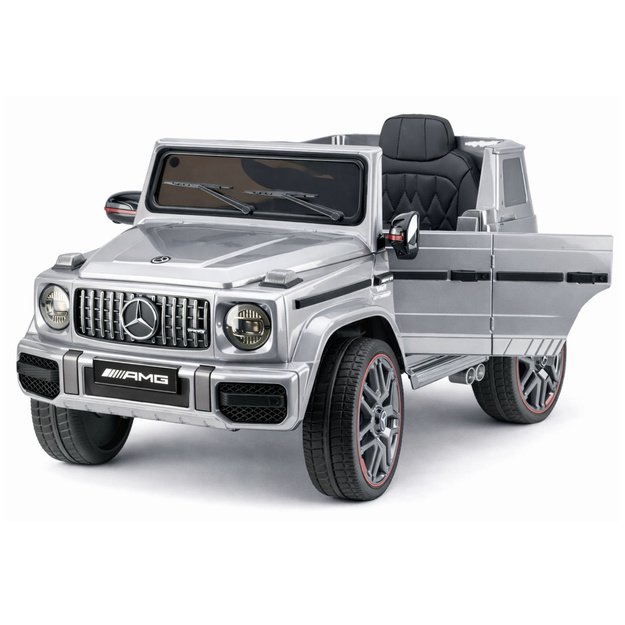 Mercedes AMG G 63 Silver Painted Battery-Operated Car