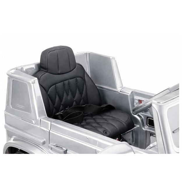 Mercedes AMG G 63 Silver Painted Battery-Operated Car