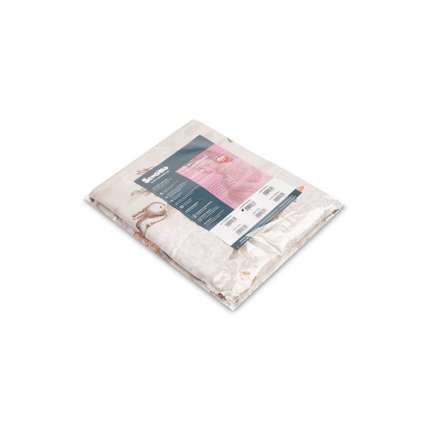 2 PIECE BEDDING GROVE BROWN 100X135 CM