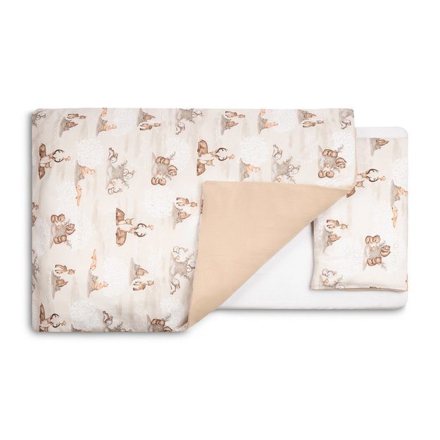 2 PIECE BEDDING GROVE BROWN 100X135 CM