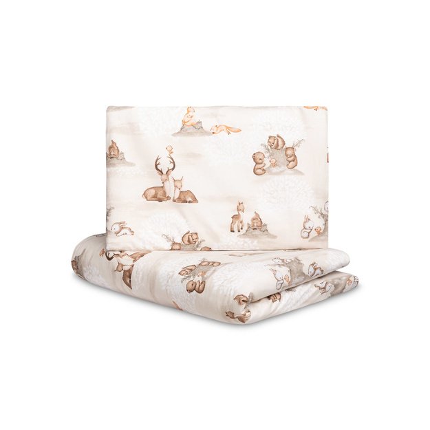 2 PIECE BEDDING GROVE BROWN 100X135 CM