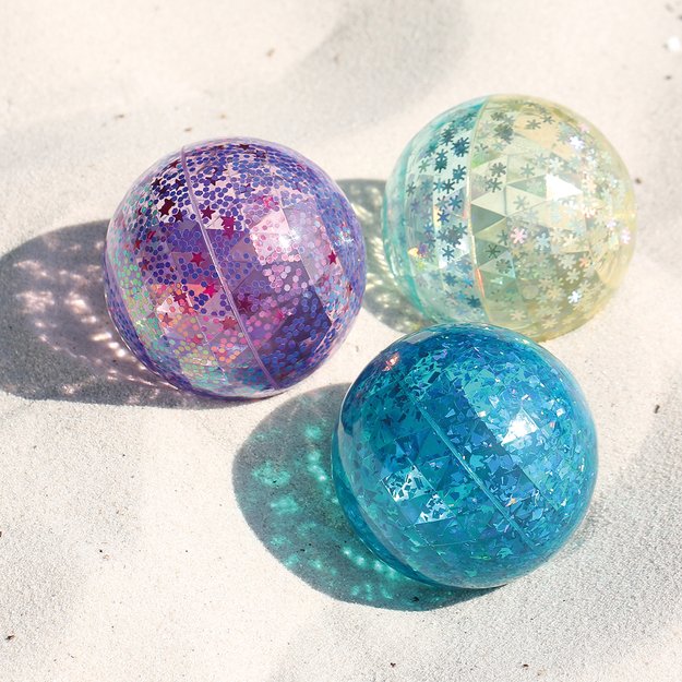 LUDI sensorinis kamuoliukas su blizgučiais, 1 vnt.