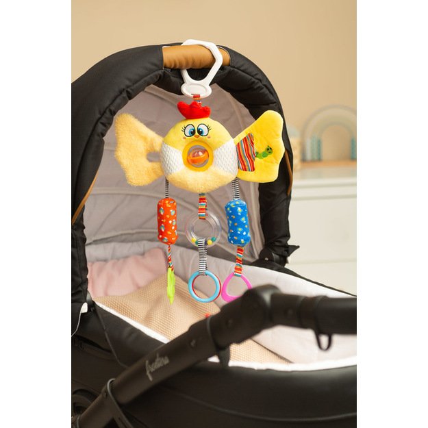 COLORFUL TRAVEL TOY BIRDIE