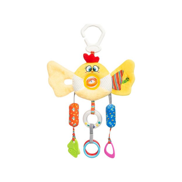 COLORFUL TRAVEL TOY BIRDIE