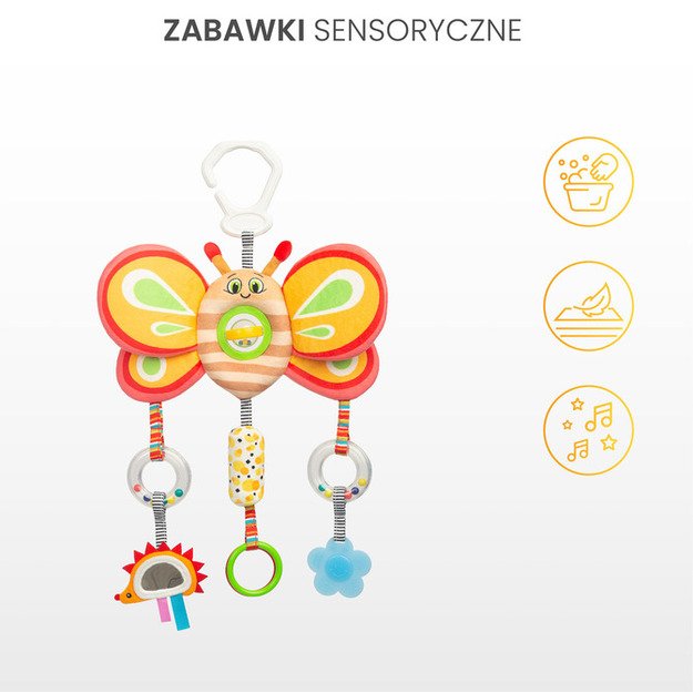 COLORFUL TRAVEL TOY BIRDIE