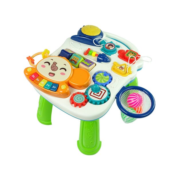 Interactive Baby Walker 2-in-1 Table Red