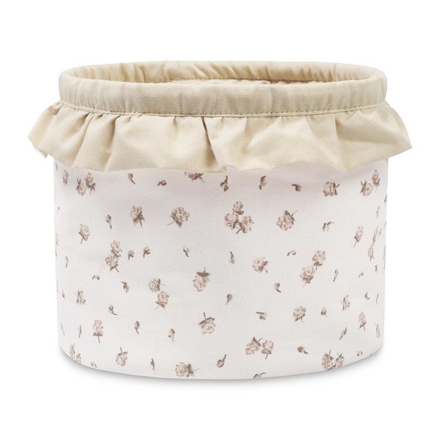 BASKET FOR TOYS ROSE BEIGE S