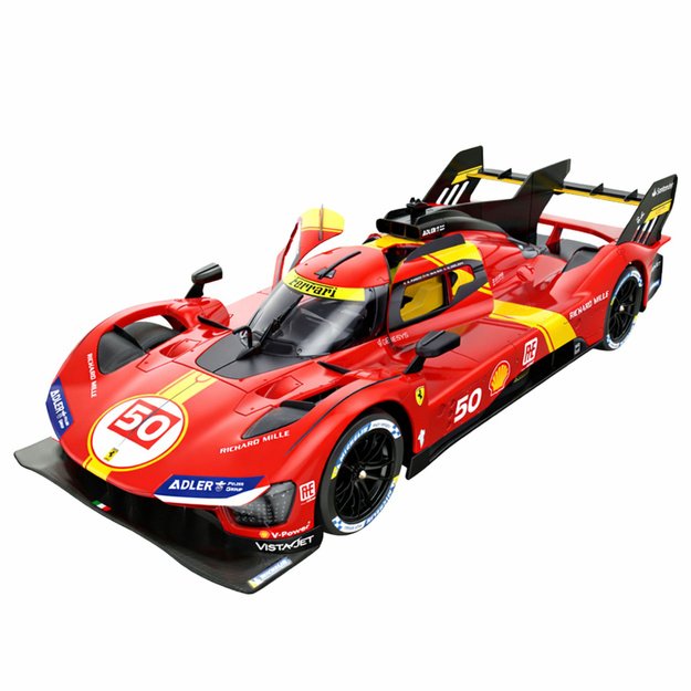 Ferrari 499P Remote Control Car RC Red Rastar 1:24
