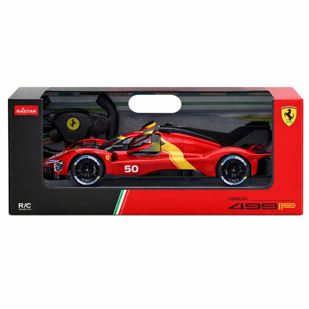 Ferrari 499P Remote Control Car RC Red Rastar 1:24