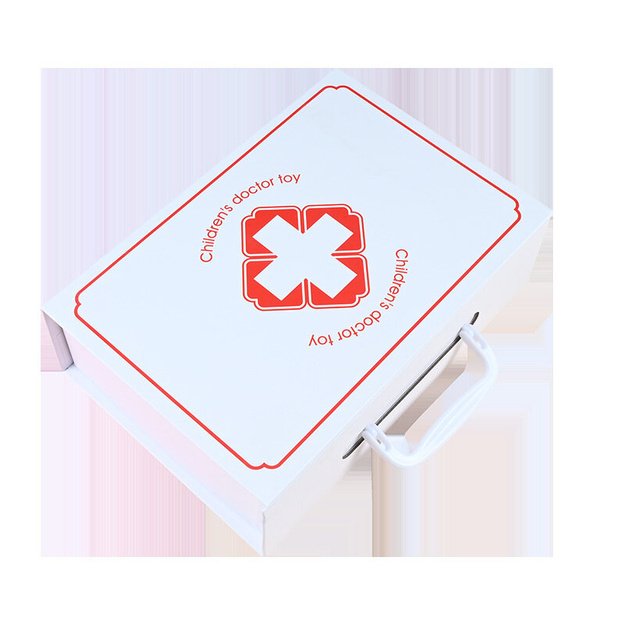 Medinis medicinos rinkinys vaikams lagamine, pirmosios pagalbos vaistinėlė, odontologas, 43 vnt.