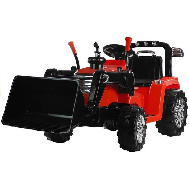 ZP1005 Red - Electric Ride On Tractor 9