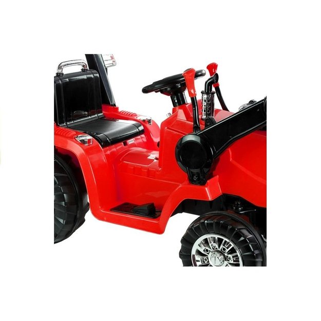 ZP1005 Red - Electric Ride On Tractor 3