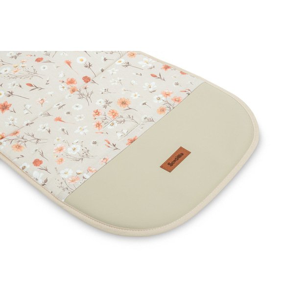 Vežimėlio įdėklas „Velvet Bloom Beige“