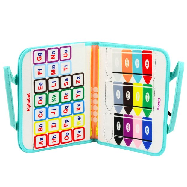 Felt Educational Manipulative Sensory Book Mermaid Suitcase