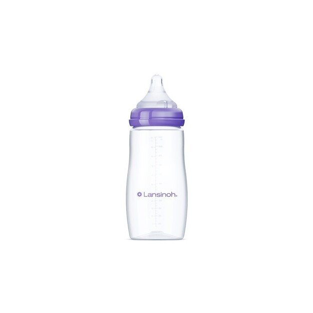 5937 BOTTLE 330ML + PACIFIER NW LANSINOH