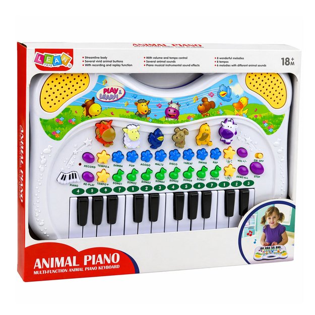 Interactive Educational Piano For Kids Animal Sounds Melodies