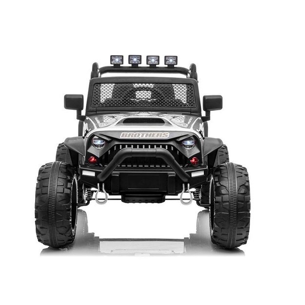 Jeep JC666 Electric Ride On Car Silver Painted 2