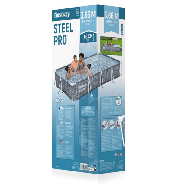 Frame Pool 366 x 201 x 66 cm Bestway 561FV