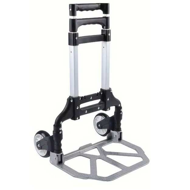 Lightweight Folding Aluminum Warehouse Transport Trolley 70kg