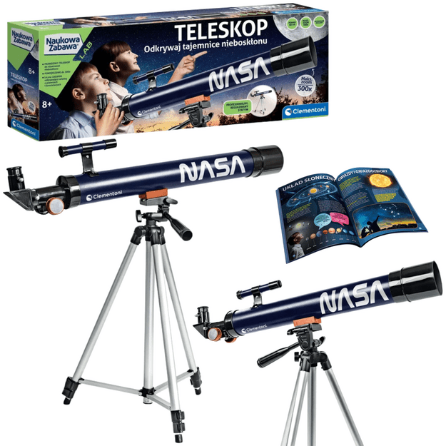 Scientific Fun NASA Telescope Clementoni 50756