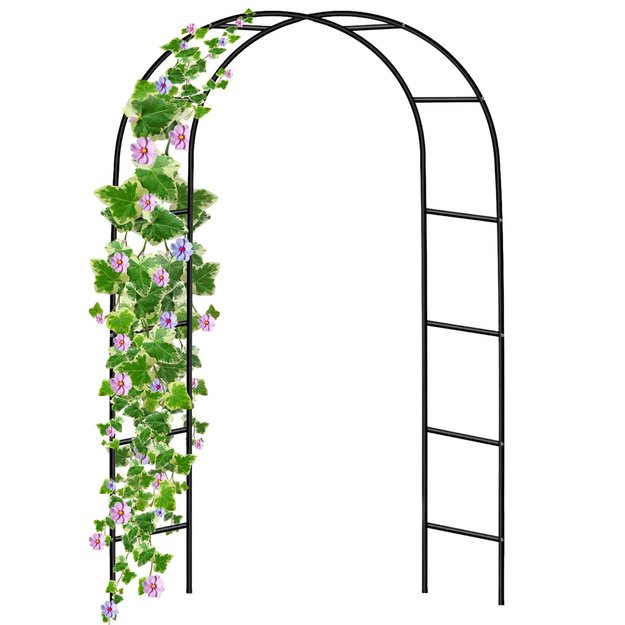 Metal Garden Pergola for Plants, Support for Climbers, Arch 240x140 cm
