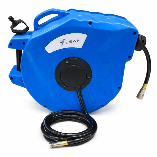 Pneumatic hose reel automatic 24 bar 8x12mm 20m