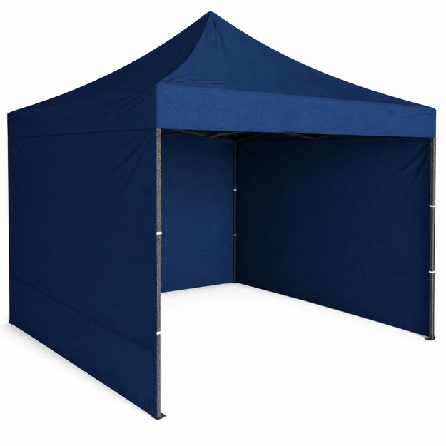 Garden Tent Express Commercial Catering Pavilion Navy Blue 3x3M