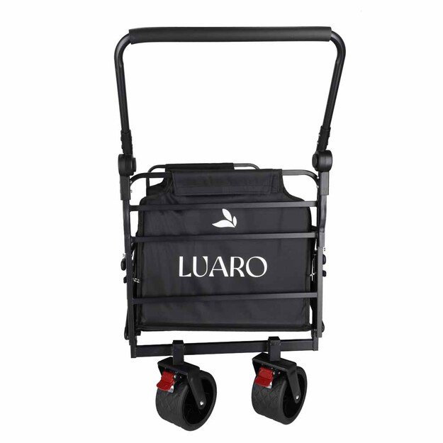W&oacute;zek transportowy LUARO składany ł&oacute;żko polowe 2w1