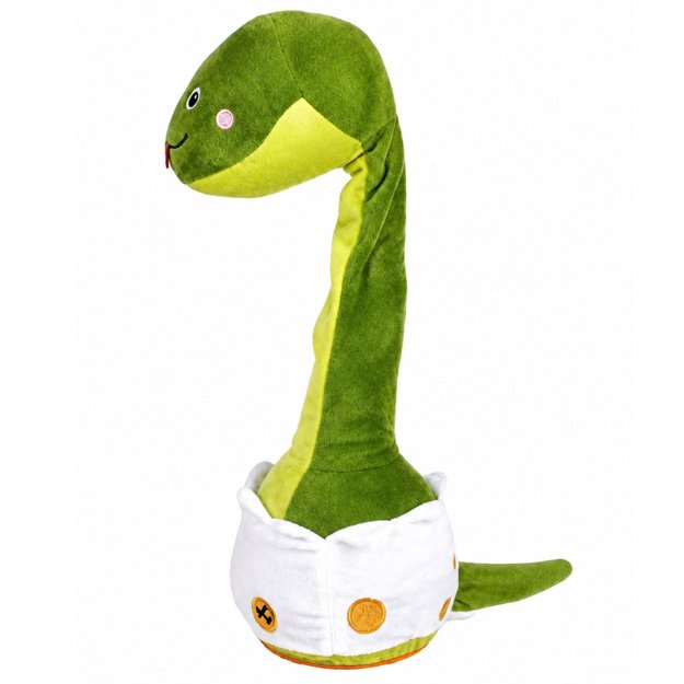 Plush Dancing Snake Interactive Musical Sounds Mascot Green