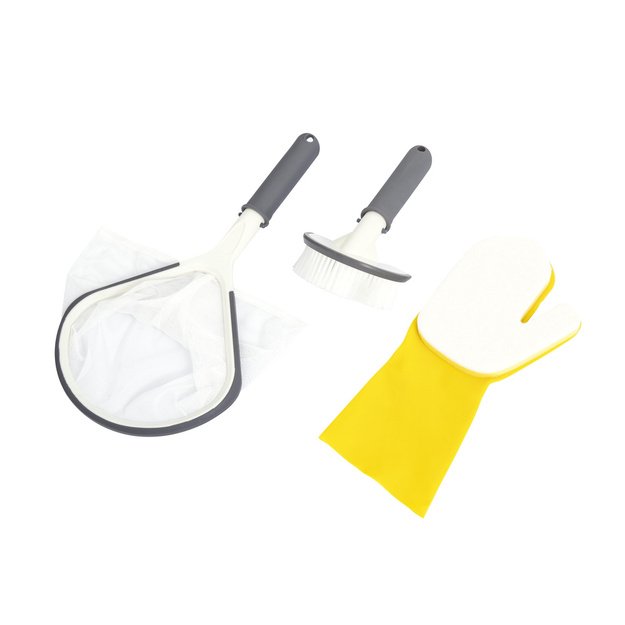 Bestway 60310 SPA Wall Surface Cleaning Kit Glove Brush